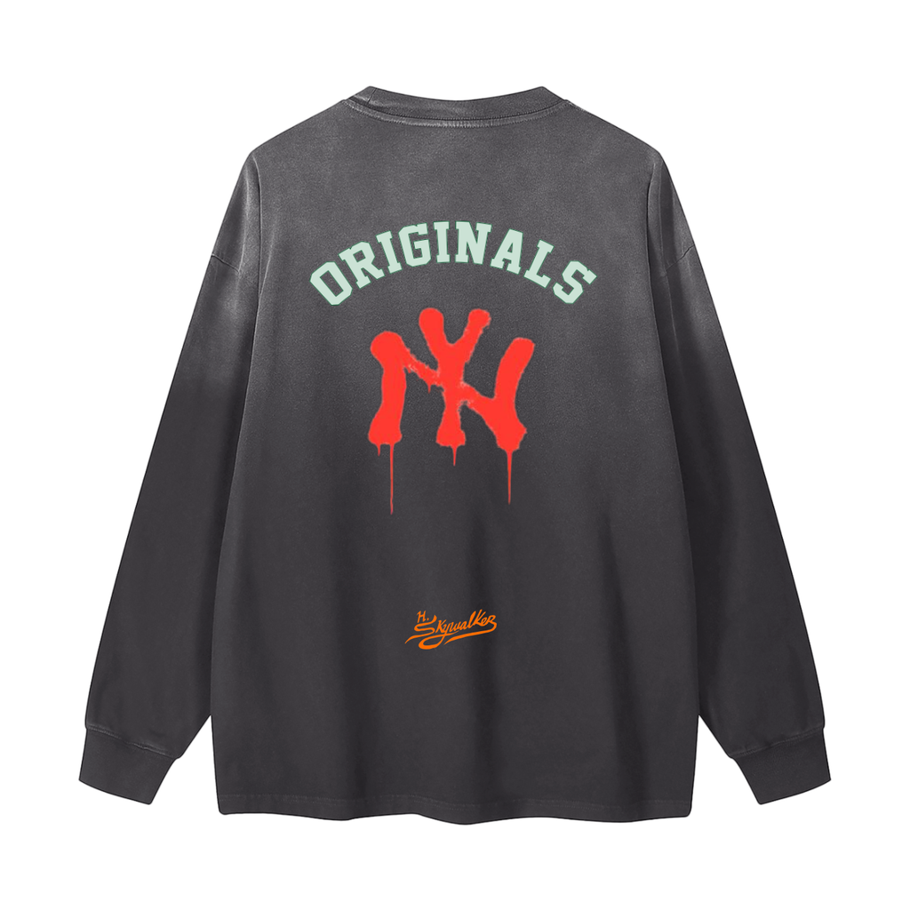 H. Skywalker Originals Washed Long Sleeve T-Shirt