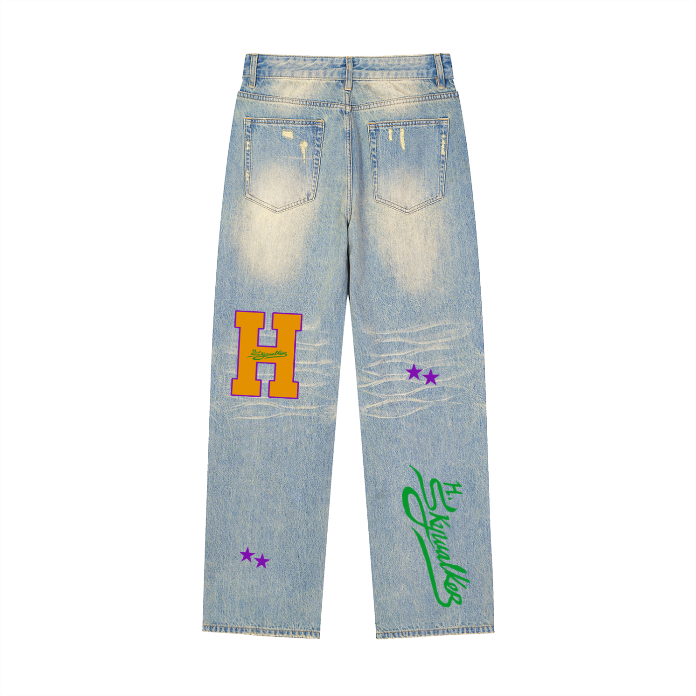 H. Skywalker Sun Fade Denim Jeans