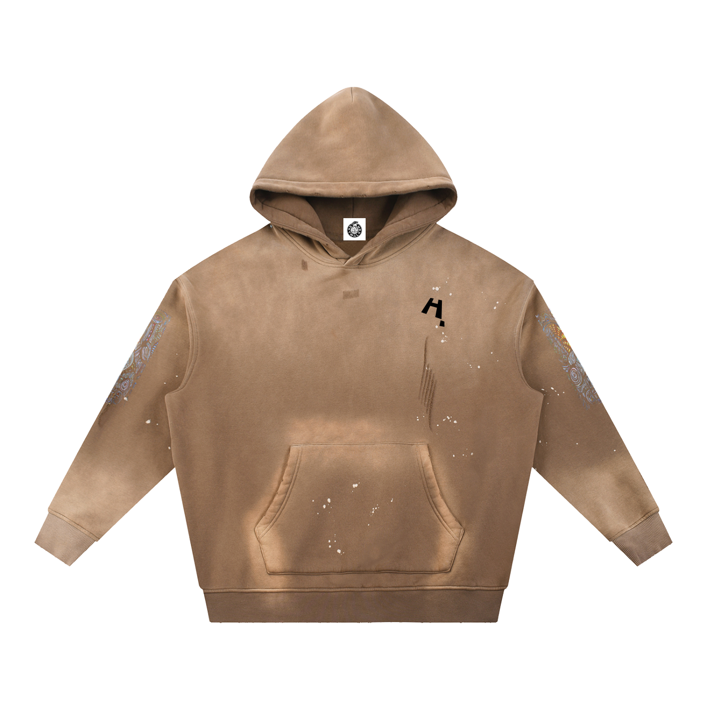 H. Skywalker Art Life Tribe Washed Fleece Hoodie