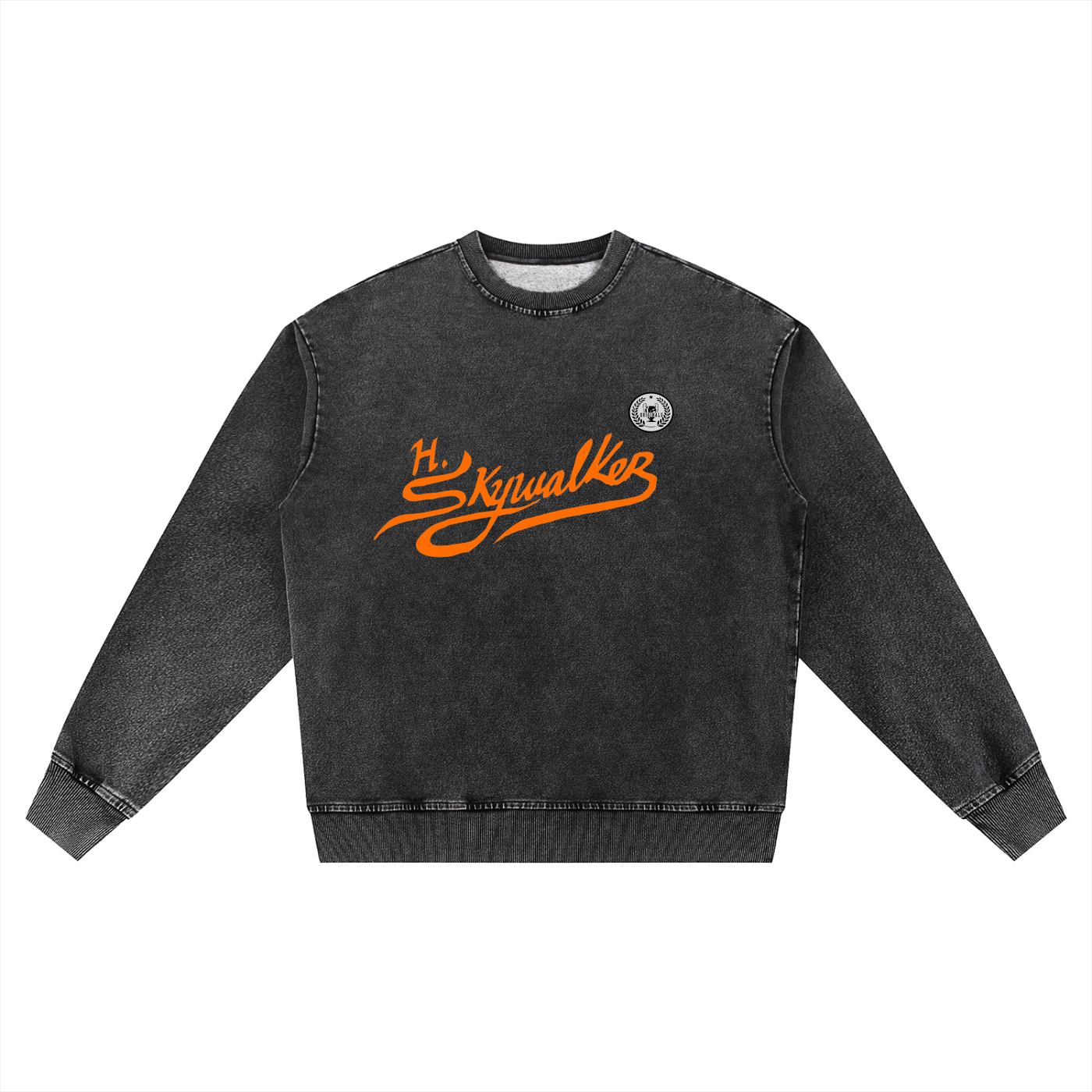 H. Skywalker Originals Snow Wash Crewneck Sweatshirt