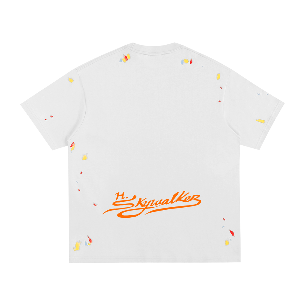 H. Skywalker Paint Splatter T-Shirt
