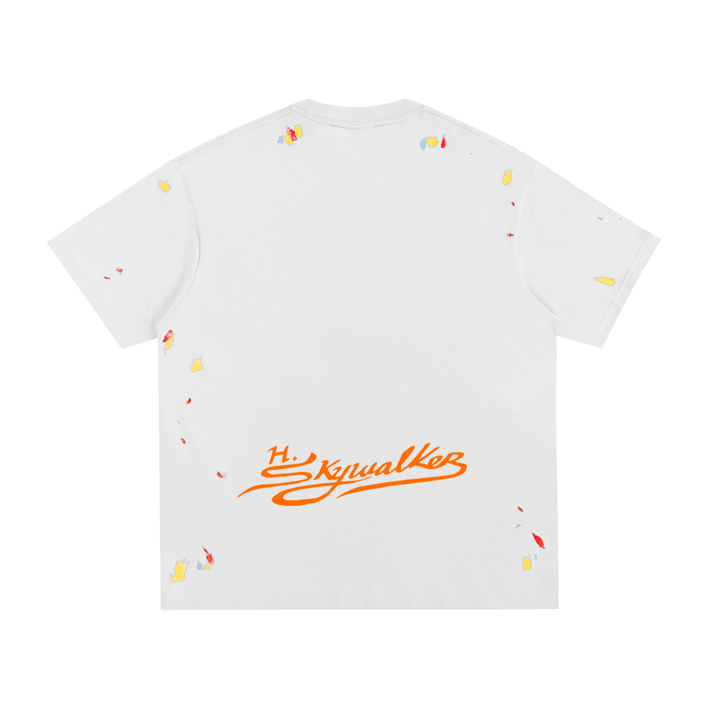 H. Skywalker Paint Splatter T-Shirt