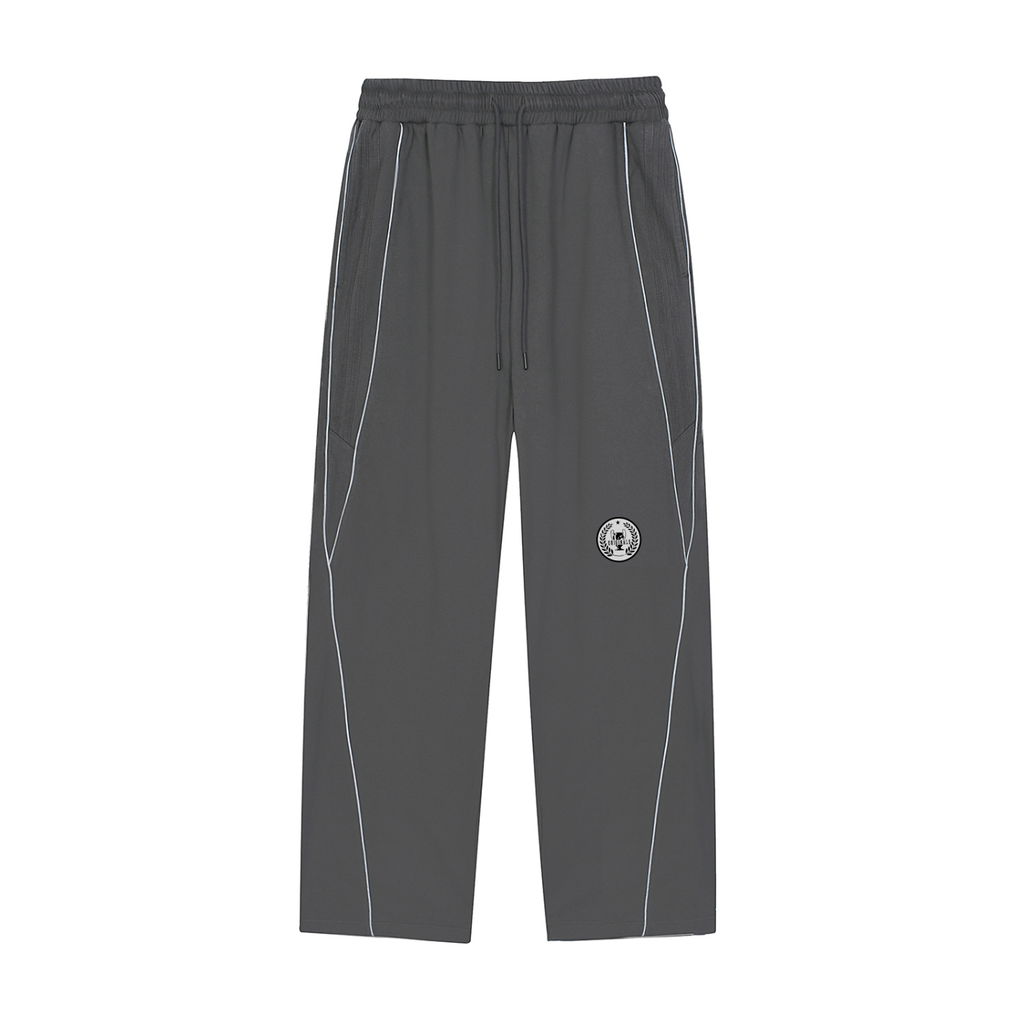 H. Skywalker Reflection Striped Straight-Leg Sweatpants