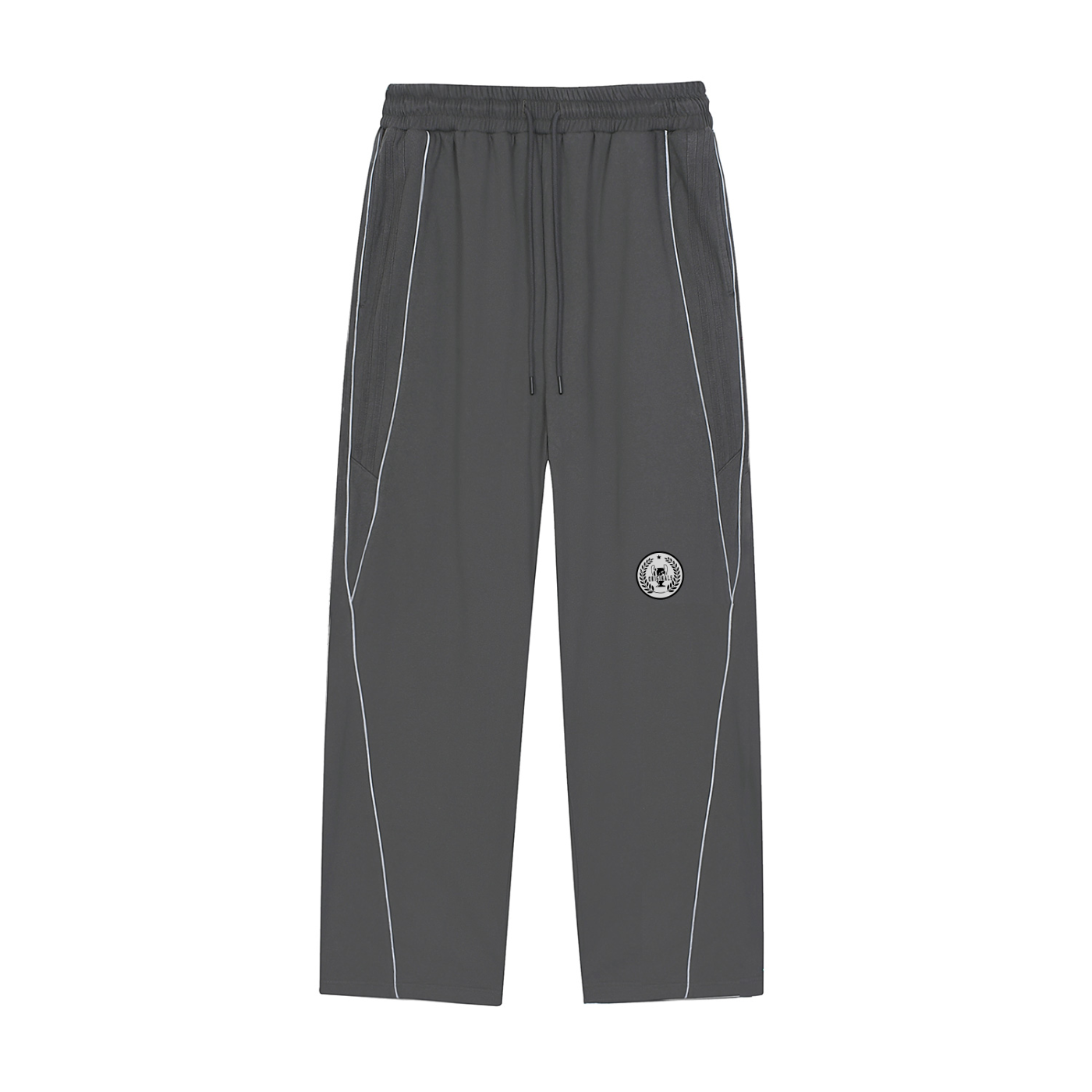 H. Skywalker Reflection Striped Straight-Leg Sweatpants