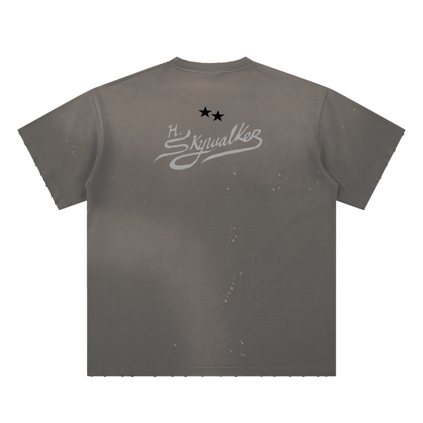H. Skywalker Sunfade Paint Splatter T-Shirt