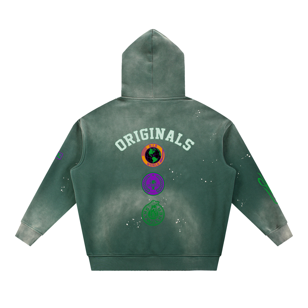H. Skywalker DIB Originals Washed Fleece Hoodie