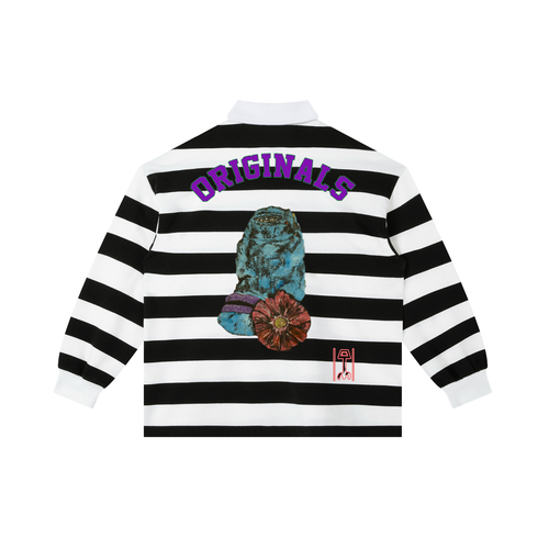 H. Skywalker Art Life Tribe Originals Rugby Polo Shirt