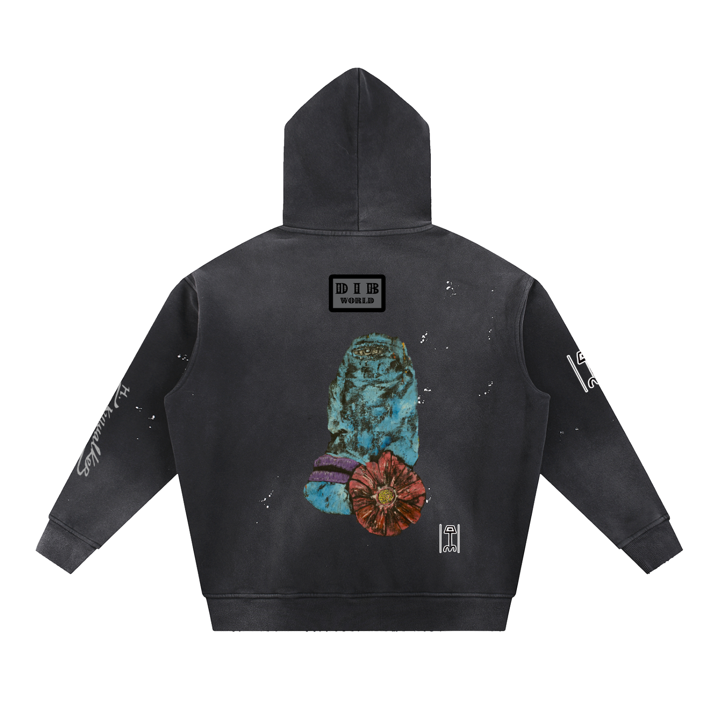 H. Skywalker Art Life Tribe Washed Fleece Hoodie