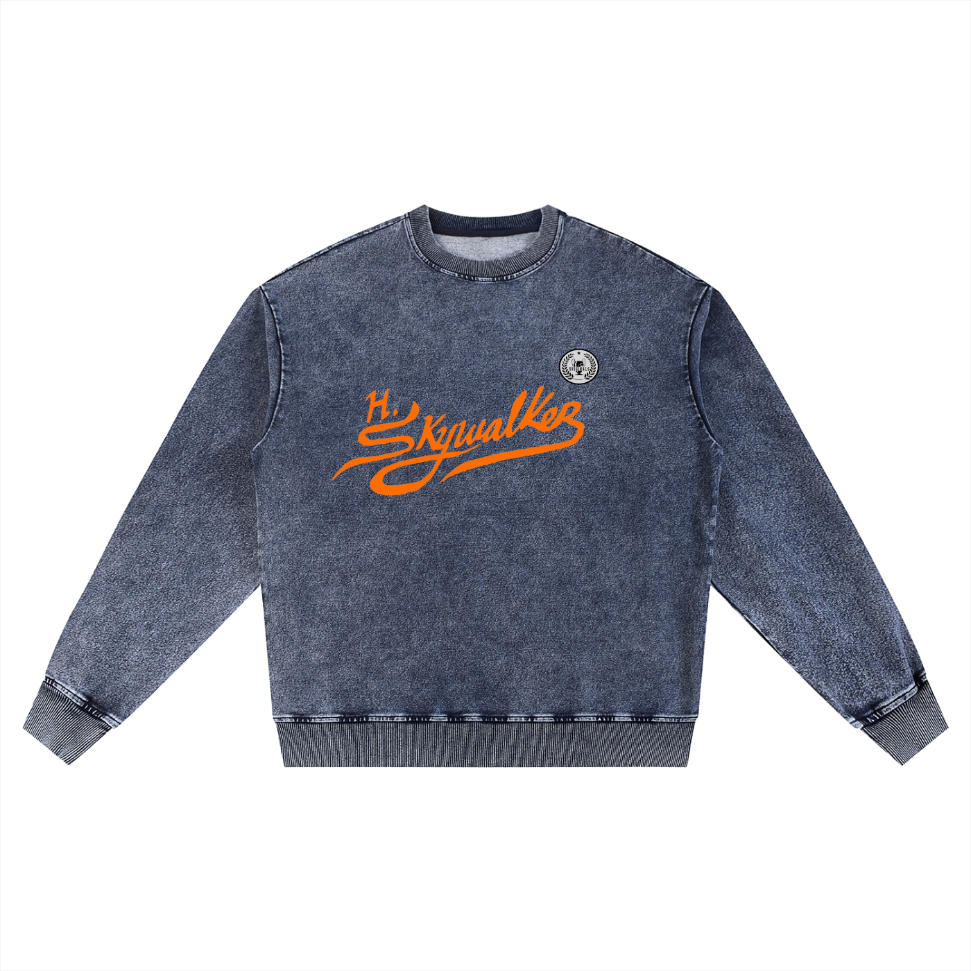 H. Skywalker Originals Snow Wash Crewneck Sweatshirt