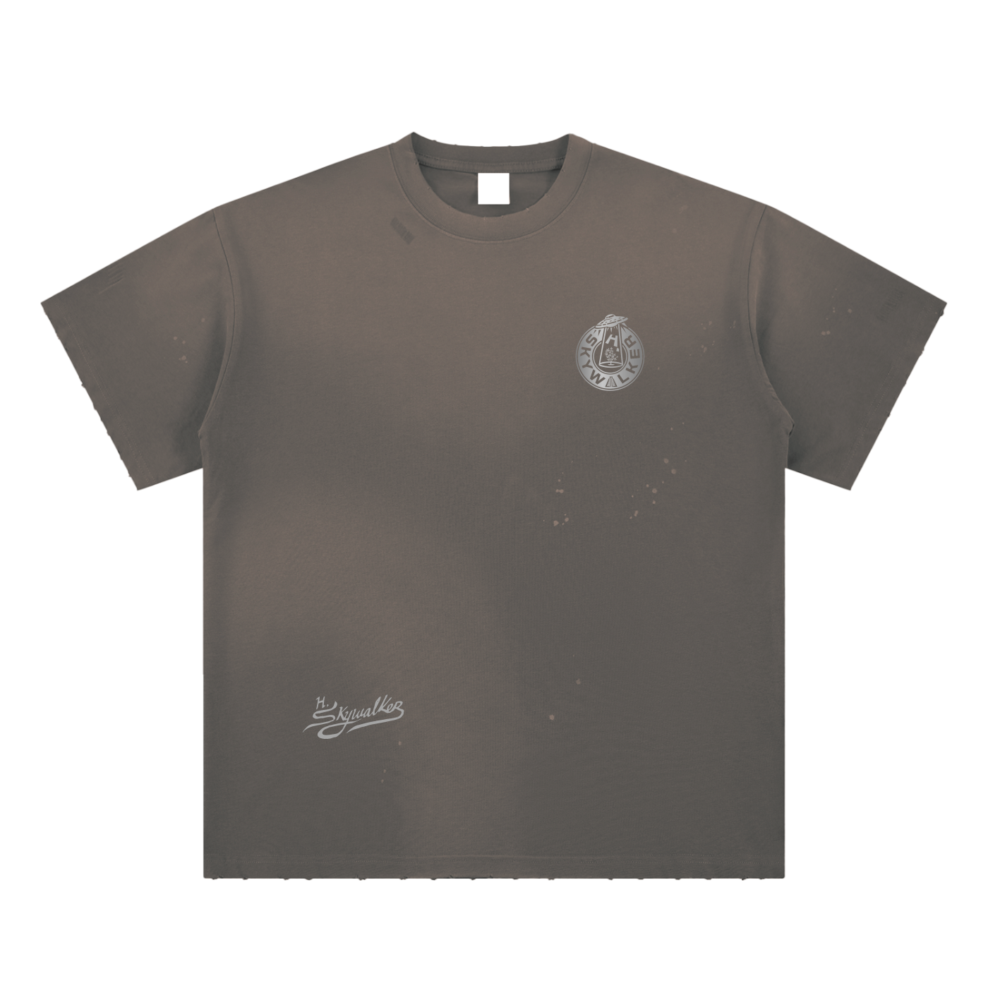 H. Skywalker Sunfade Paint Splatter T-Shirt