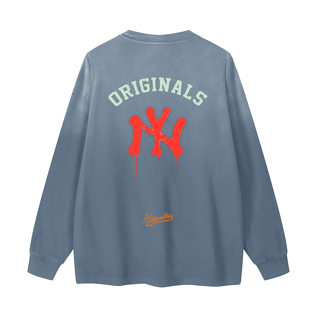 H. Skywalker Originals Washed Long Sleeve T-Shirt
