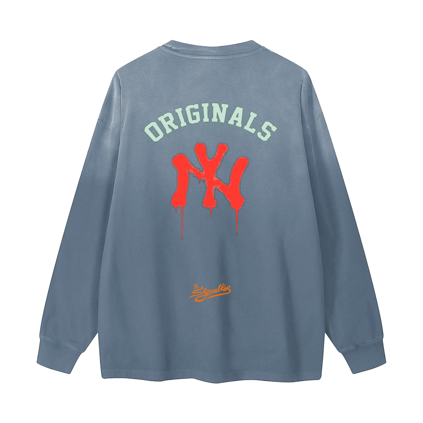 H. Skywalker Originals Washed Long Sleeve T-Shirt