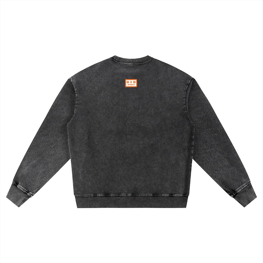 H. Skywalker Originals Snow Wash Crewneck Sweatshirt