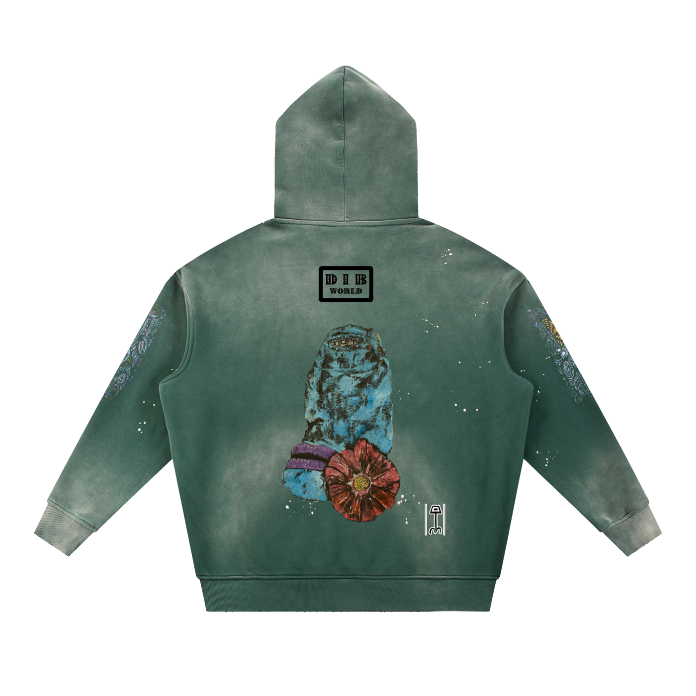 H. Skywalker Art Life Tribe Washed Fleece Hoodie