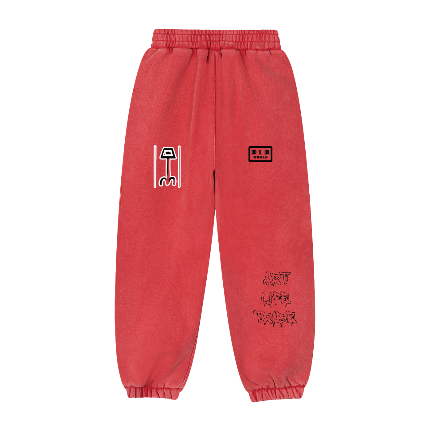 H. Skywalker Art Life Tribe Fleeced Jogger Sweatpants