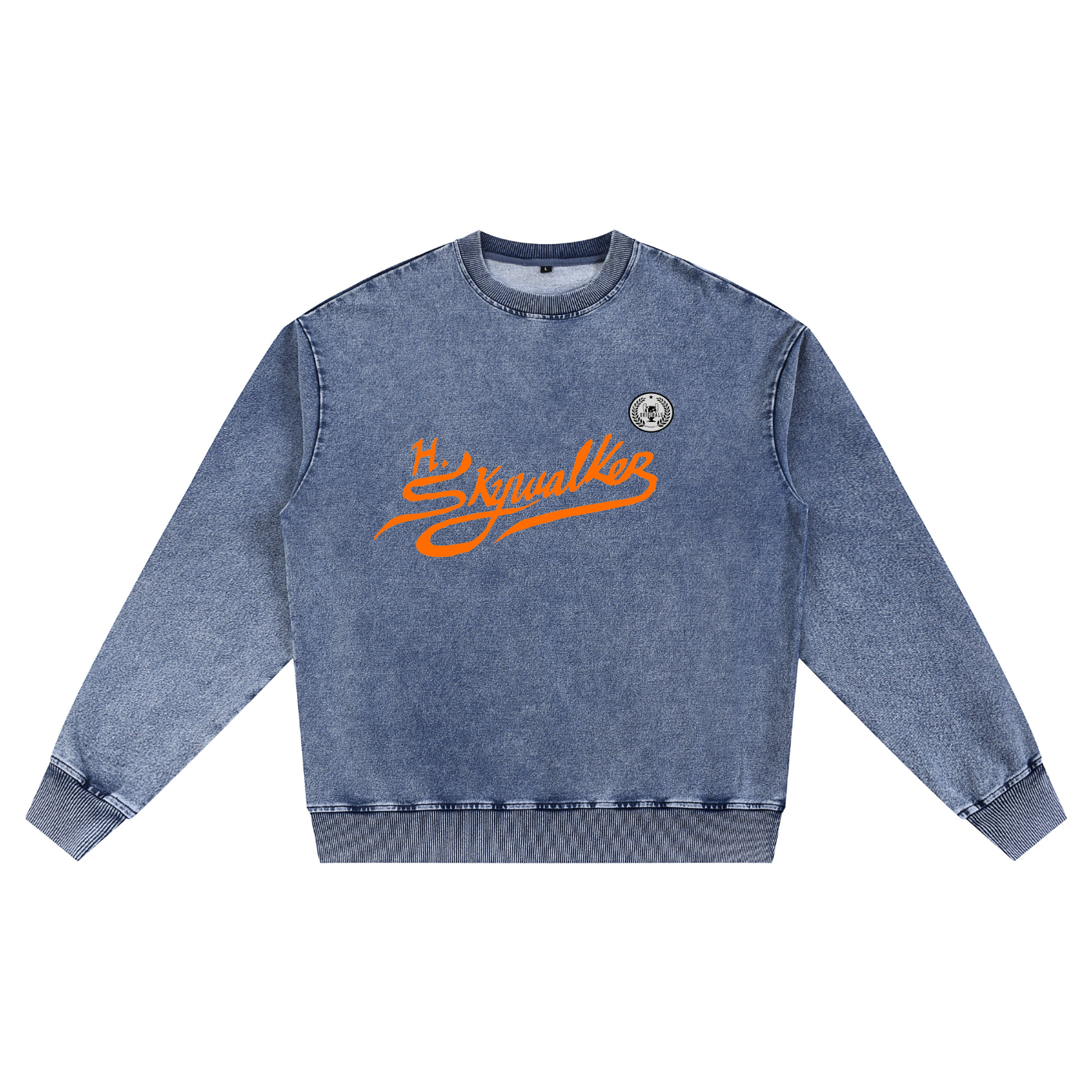 H. Skywalker Originals Snow Wash Crewneck Sweatshirt