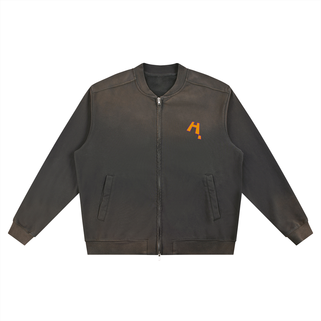 H. Skywalker Sun Fade Baseball Jacket