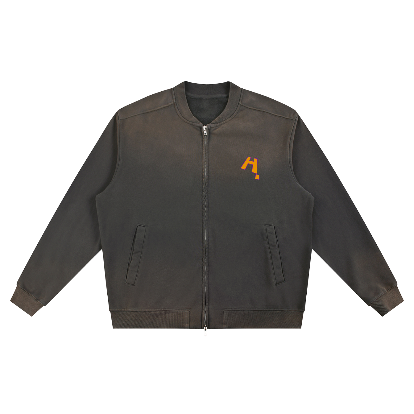 H. Skywalker Sun Fade Baseball Jacket