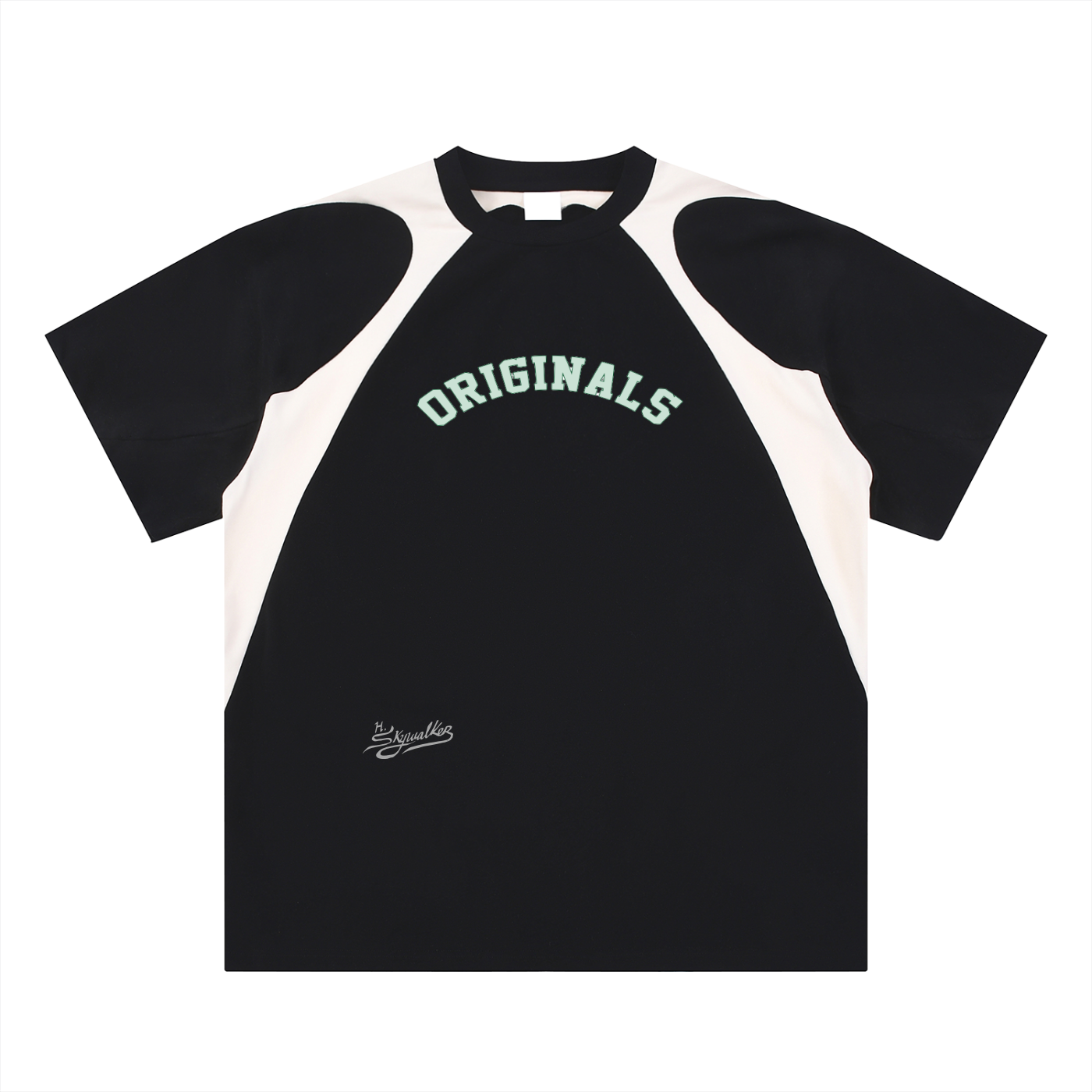 H. Skywalker Originals Contrast Panel T-Shirt