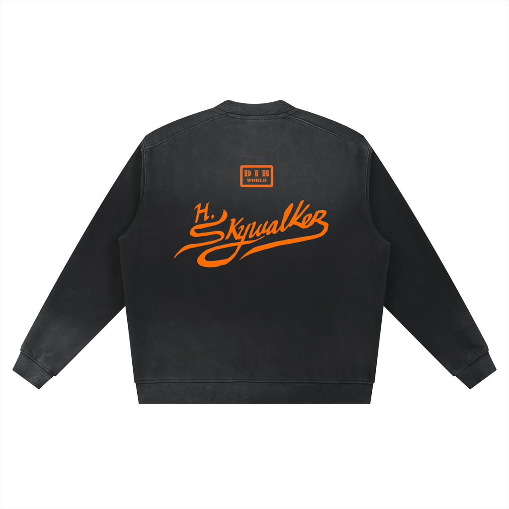 H. Skywalker Sun Fade Baseball Jacket
