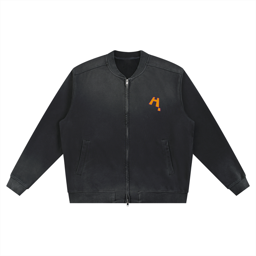 H. Skywalker Sun Fade Baseball Jacket