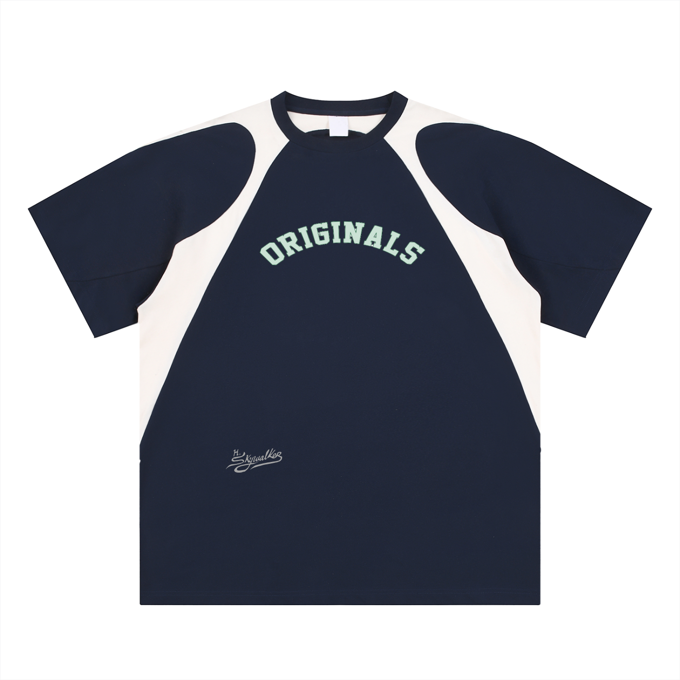 H. Skywalker Originals Contrast Panel T-Shirt