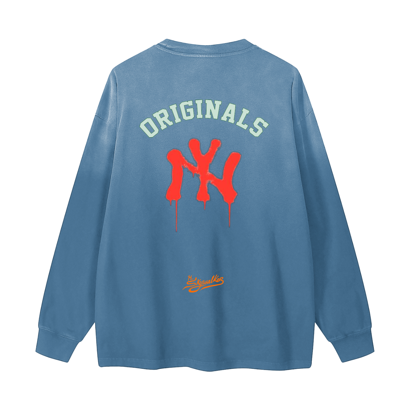 H. Skywalker Originals Washed Long Sleeve T-Shirt