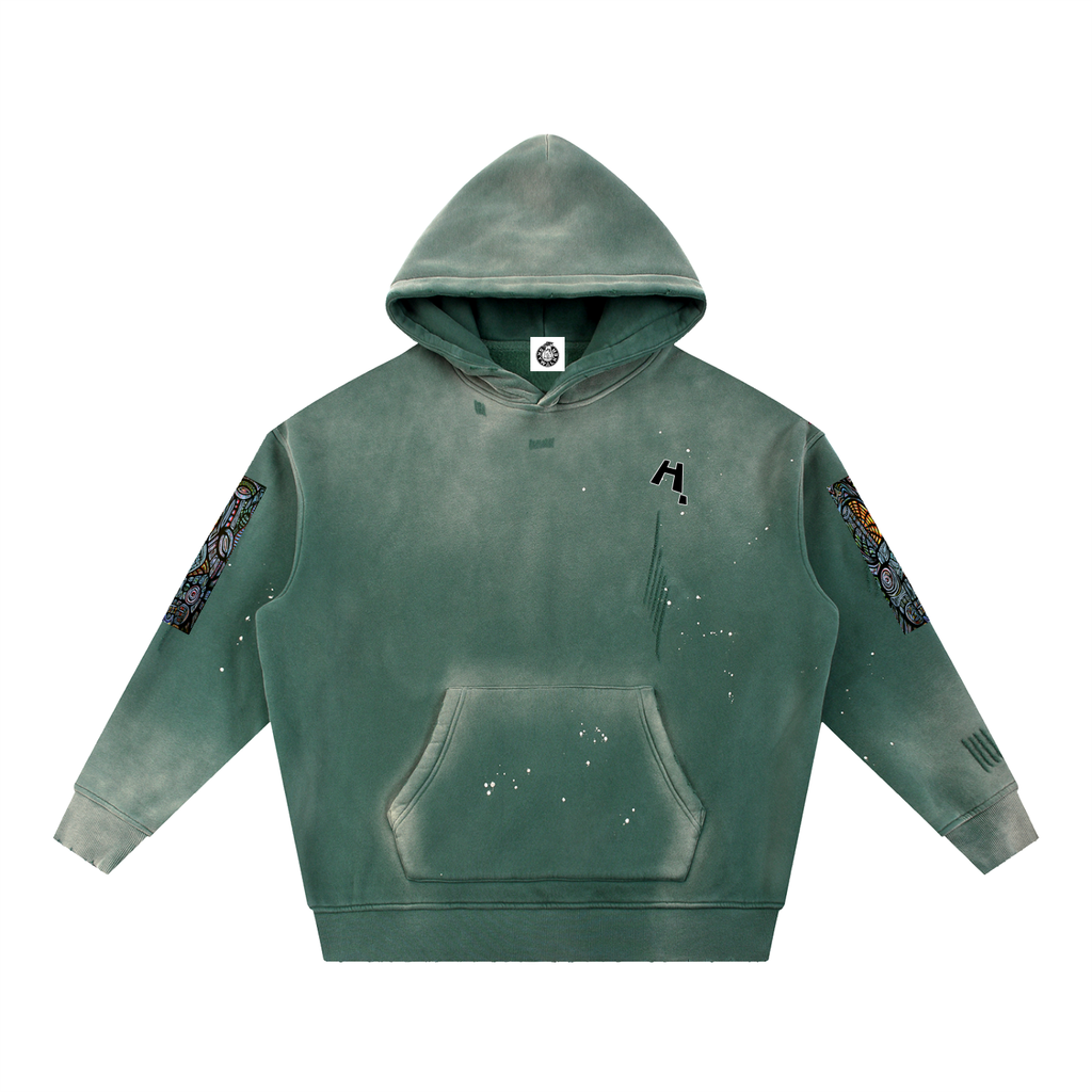 H. Skywalker Art Life Tribe Washed Fleece Hoodie