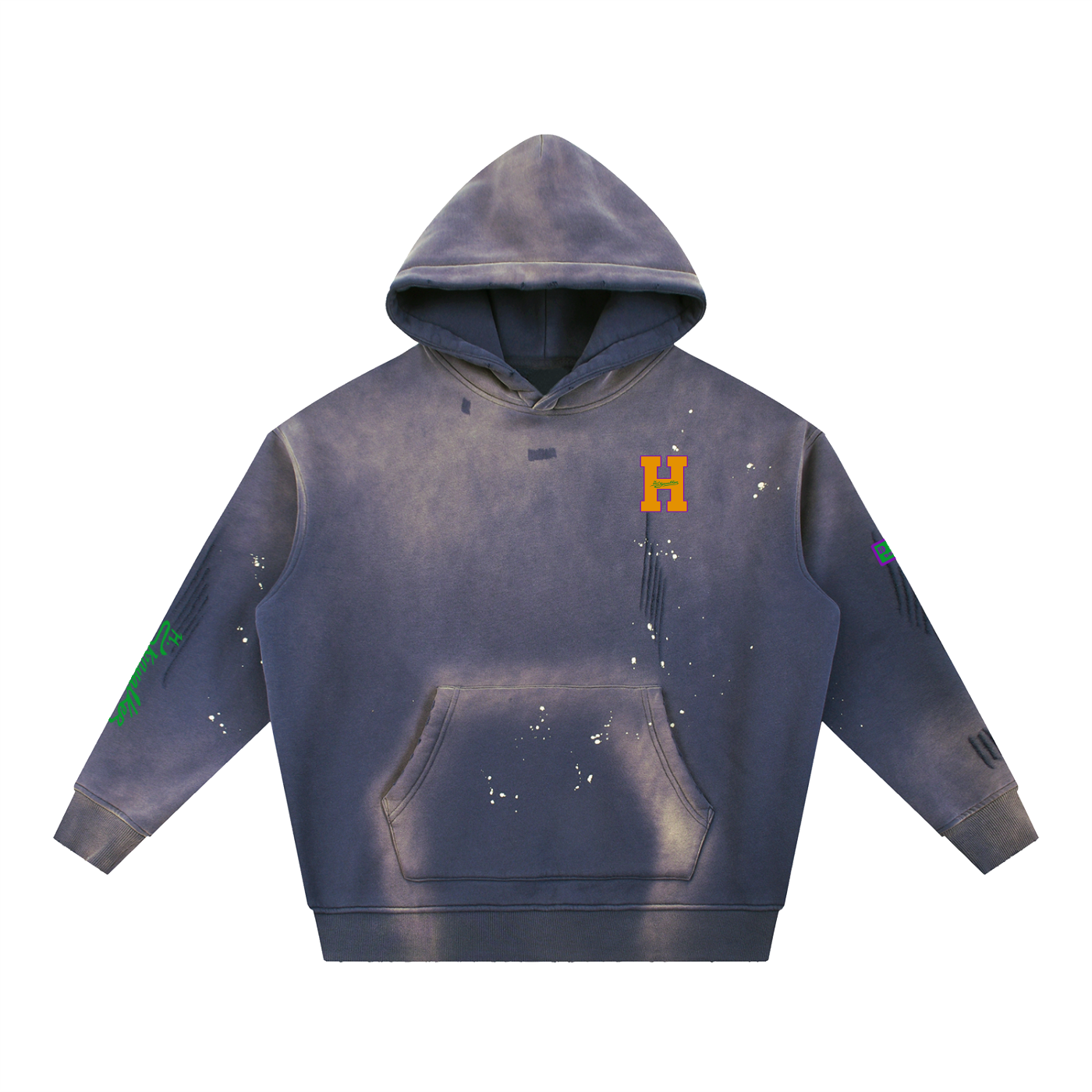 H. Skywalker DIB Originals NY Washed Fleece Hoodie
