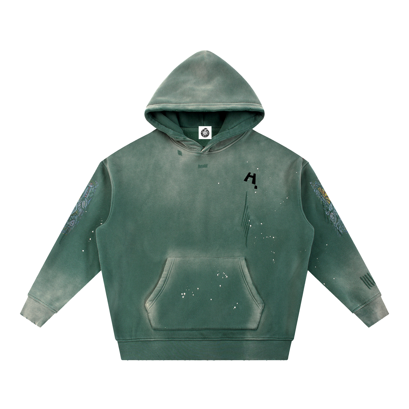 H. Skywalker Art Life Tribe Washed Fleece Hoodie