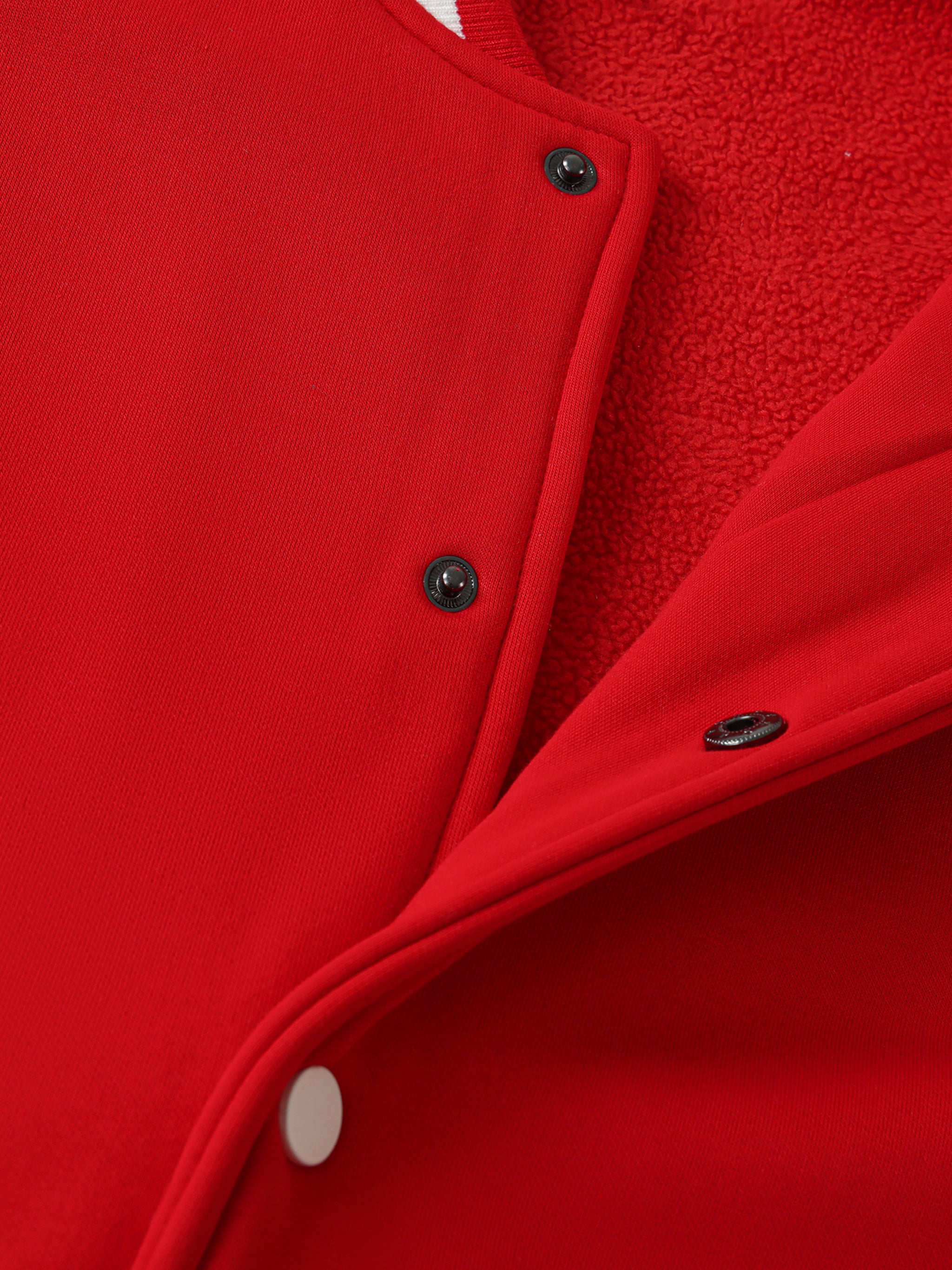 H. Skywalker DIB Originals NY Two-Tone Fleeced Varsity Jacket