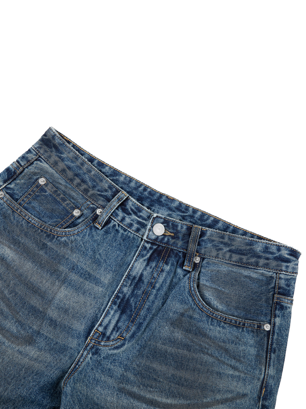 H. Skywalker Vintage Wash Baggy Denim Jeans