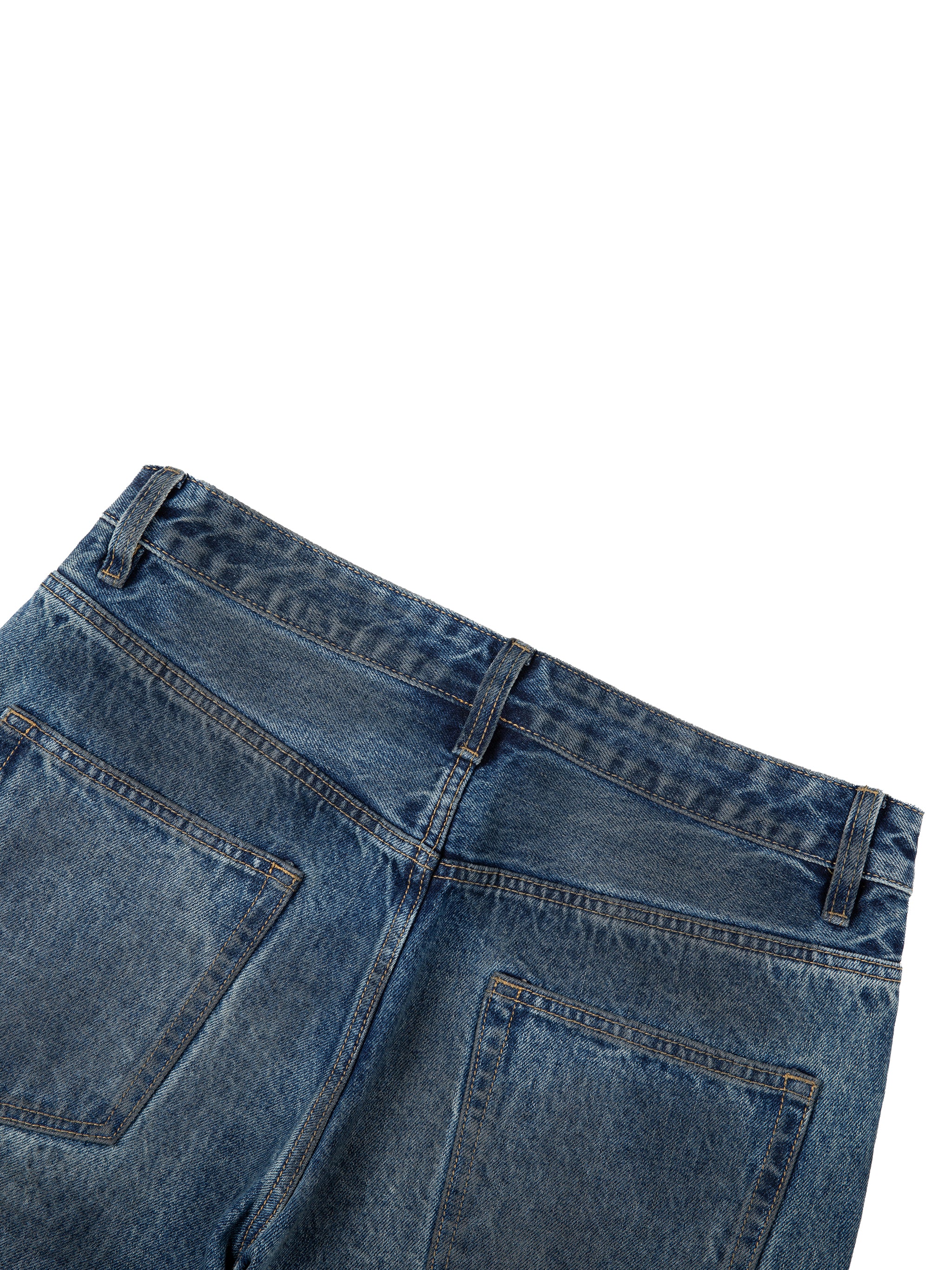 H. Skywalker Vintage Wash Baggy Denim Jeans